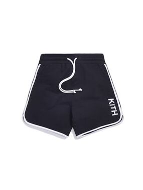 Kith navy Shorts with White Piping